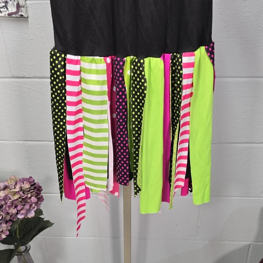 Spirit Black and Pink Skeleton Dress for Kids